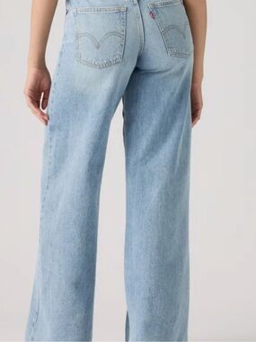 Levi's Blue High-Rise ‘94 baggy Wide-Leg Jeans - 28 x 31